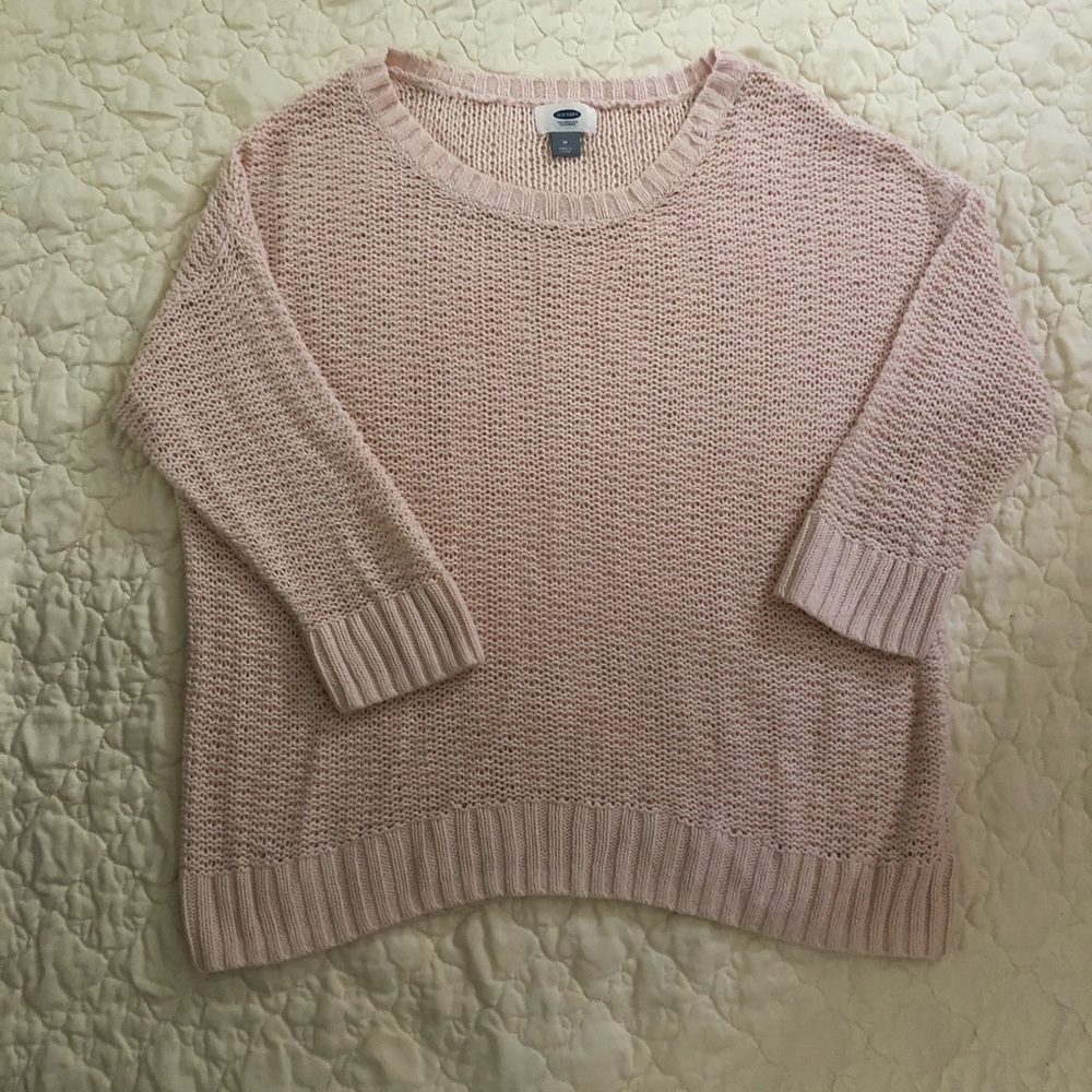 Pink sweater